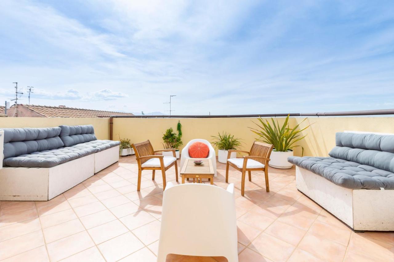 Castello Attic Sunset Terrace Lägenhet Cagliari Exteriör bild