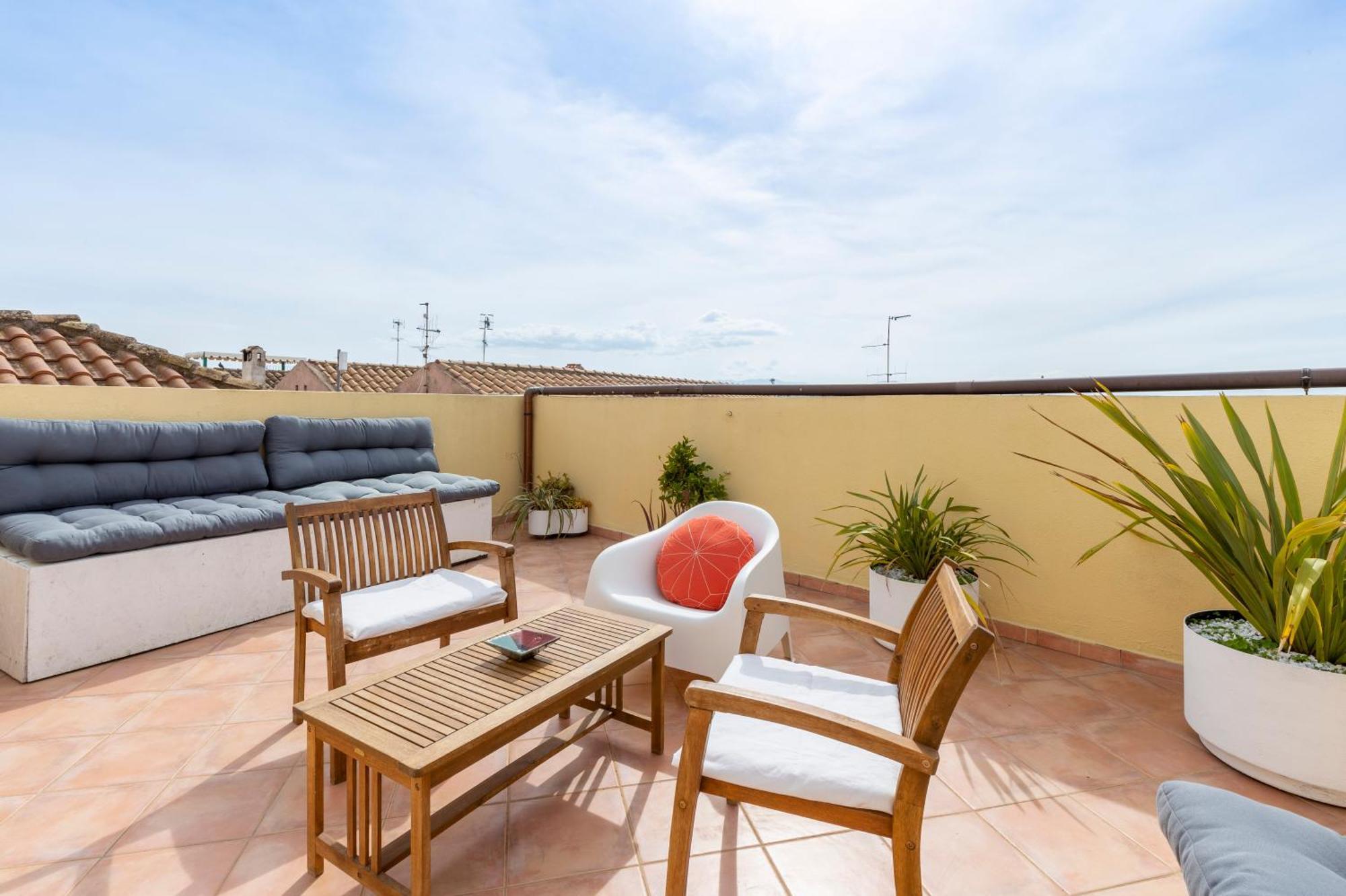 Castello Attic Sunset Terrace Lägenhet Cagliari Exteriör bild